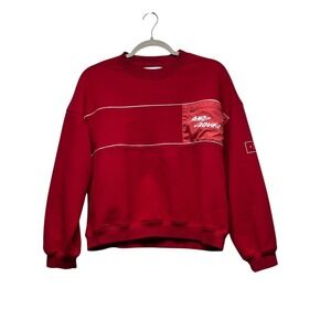 Land Rover PAC SUN Red Crewneck Sweatshirt XS Adventure Defender Blokecore